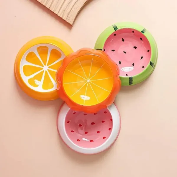 4 Cute Designs Pet Ceramics Bowl