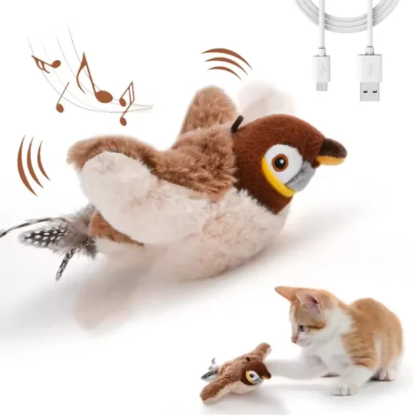 Hot Simulated Bird Cat Toy Interactive
