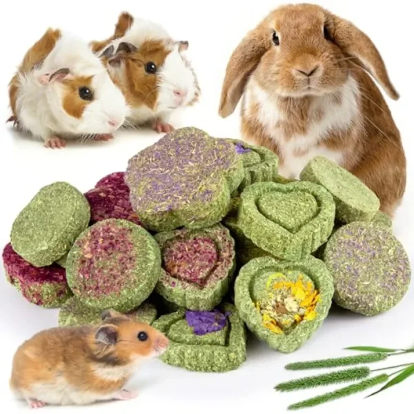 20Pcs Timothy Hay Treats
