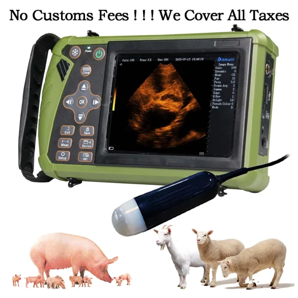 Portable Veterinary Ultrasound Scanner