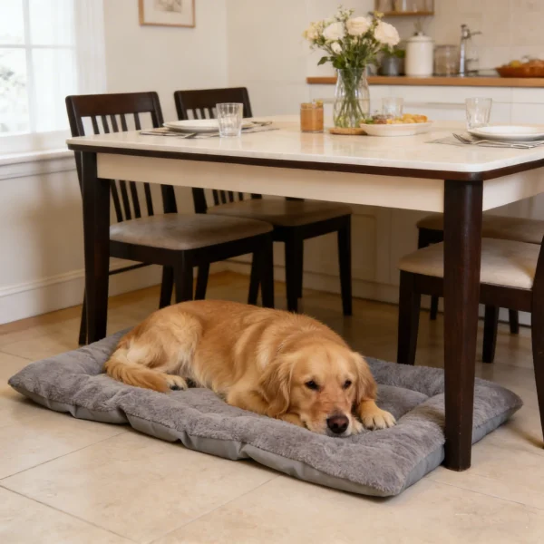 Plush Dog Bed