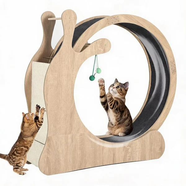 6 in 1 Cat Treadmill Running Wheel