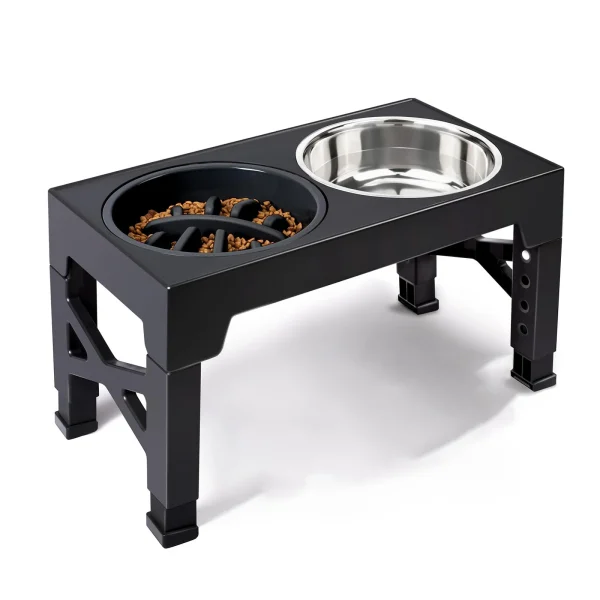 Adjustable Elevated Dog Feeder,